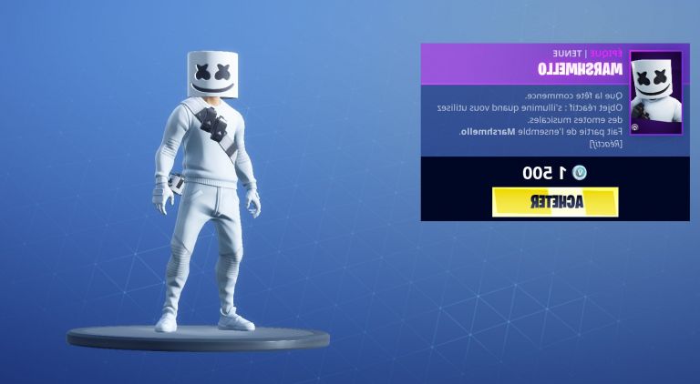 Dessin A Imprimer Gratuit fortnite Cool Image Nouveau Skin Marshmello ...