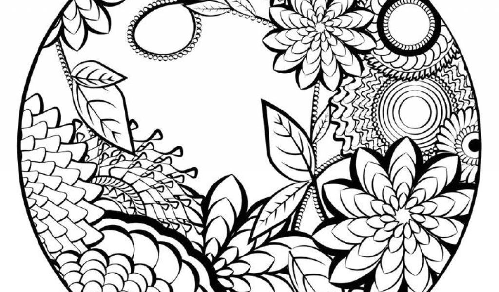 Dessin A Imprimer Gratuit Mandala élégant Photos Coloriage