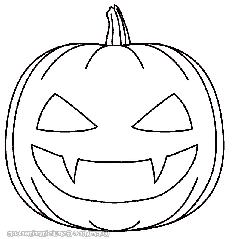 Dessin A Imprimer Halloween Qui Fait Peur Beau Photos Coloriage De Citrouille Pour Halloween A Imprimer