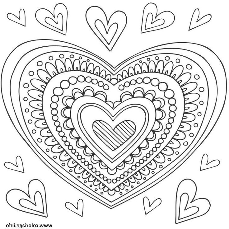 Dessin A Imprimer Mandala Coeur Cool Image Les 25 Meilleures Idées De La Catégorie Mandala Coeur Sur