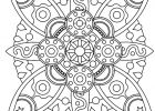 Dessin A Imprimer Mandala Difficile Nouveau Photos Coloriage Mandala Fleur