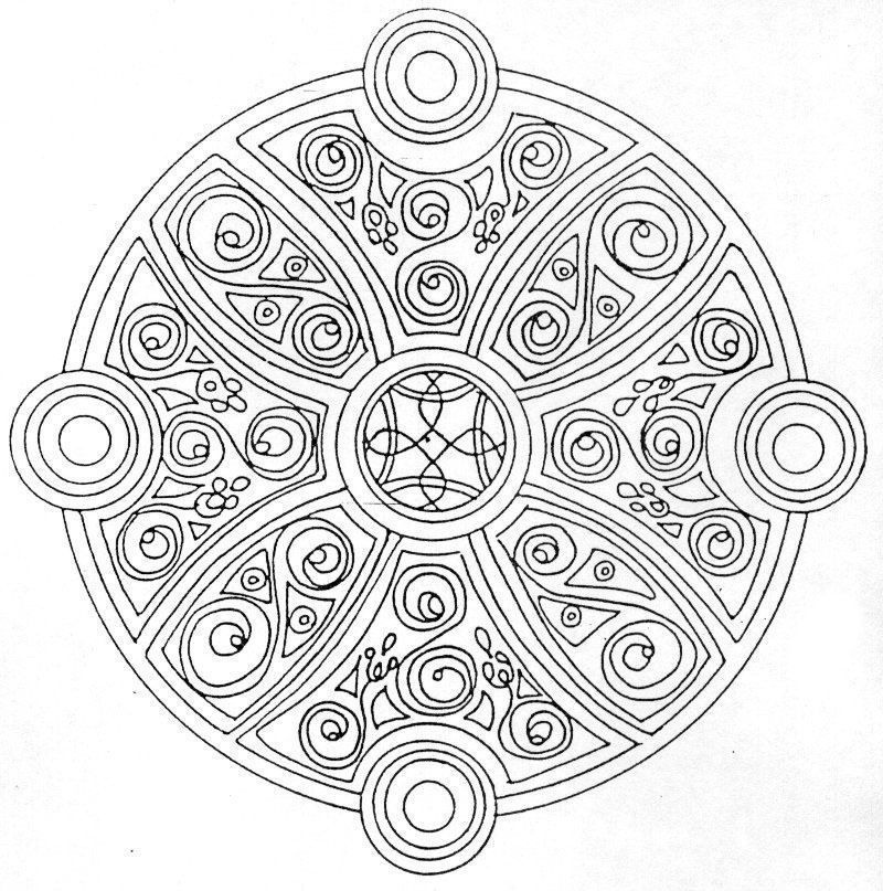 Dessin à Imprimer Mandala Impressionnant Photos Dessin De Mandala A Imprimer