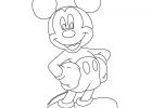 Dessin A Imprimer Mickey Bestof Stock Coloriage Mickey Mouse Disney Dessin