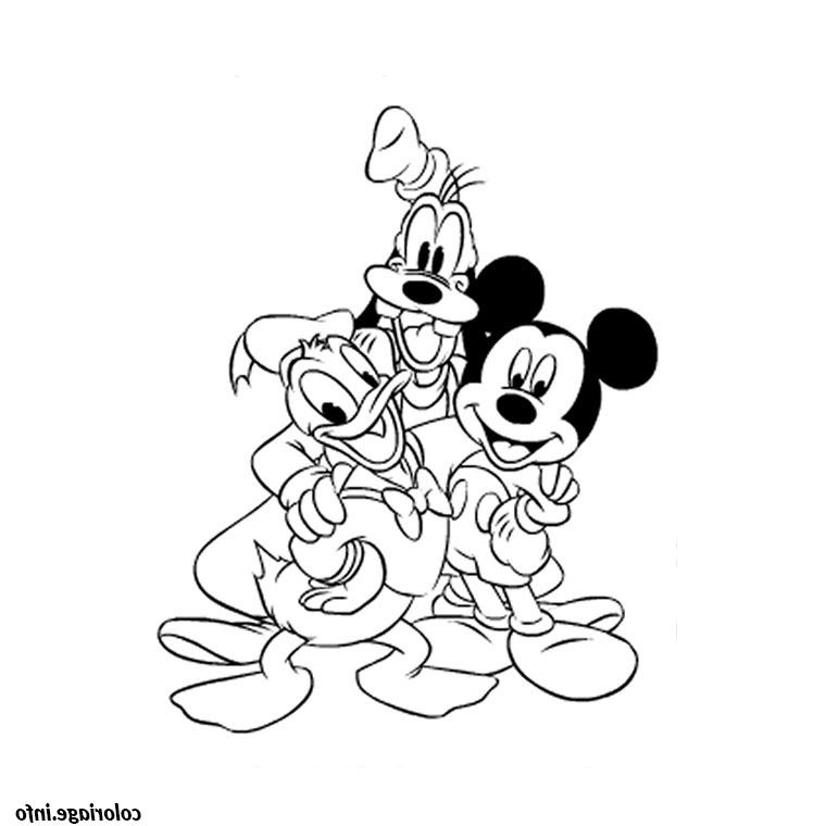 Dessin A Imprimer Mickey Impressionnant Stock Coloriage Mickey Donald Dessin