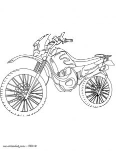 Dessin A Imprimer Moto Cool Stock Coloriages Coloriage Moto Cross à Imprimer Fr Hellokids