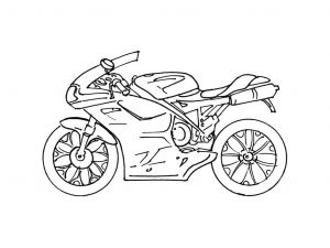 Dessin A Imprimer Moto Élégant Photographie Motorcycle 22 Transportation – Printable Coloring Pages
