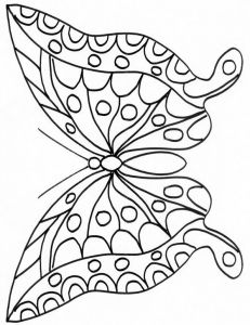 Dessin à Imprimer Papillon Unique Galerie C oriages Papillon