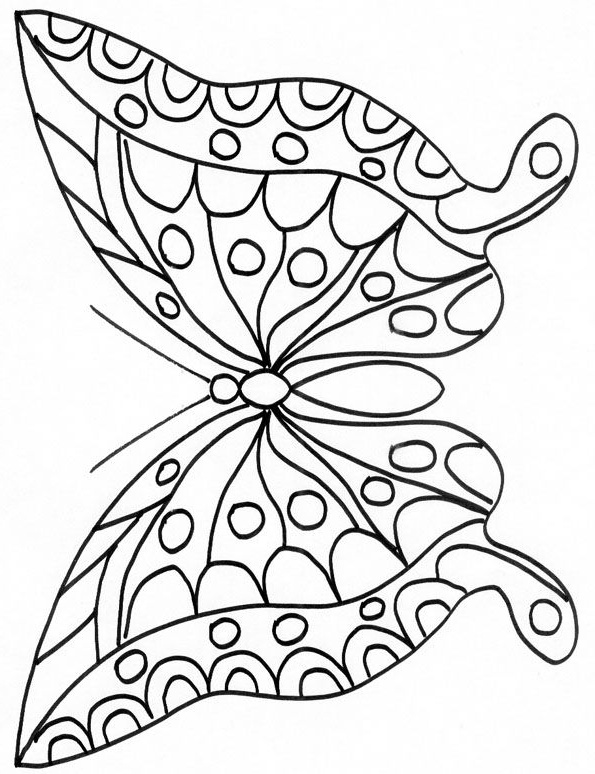 Dessin à Imprimer Papillon Unique Galerie C oriages Papillon
