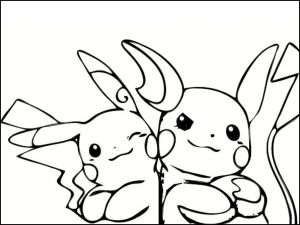 Dessin A Imprimer Pikachu Beau Images Coloriages Manga à Imprimer Gratuitement