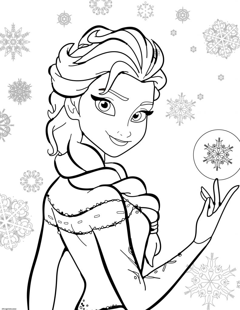 Dessin A Imprimer Reine Des Neiges Beau Galerie Coloriage ...