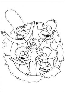 Dessin A Imprimer Simpson Élégant Photos Coloriage Les Simpsons 11 Momes