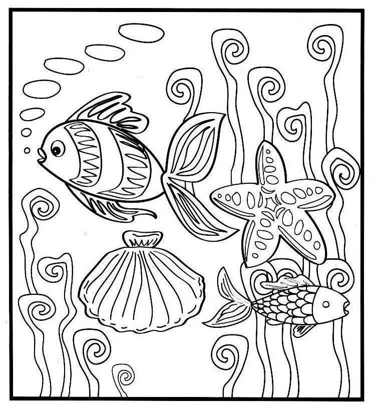 Dessin Animaux De La Mer Inspirant Galerie Coloriage Mer Les Beaux Dessins De Nature à Imprimer Et