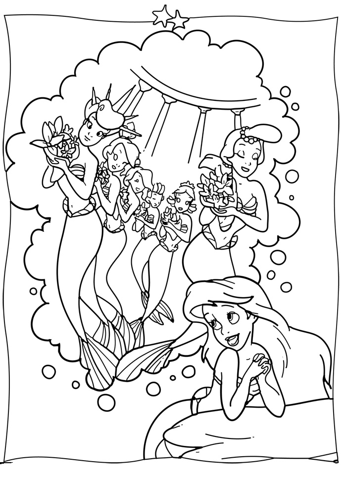 Dessin Ariel Nouveau Image Dessins Gratuits à Colorier Coloriage Princesse Ariel à