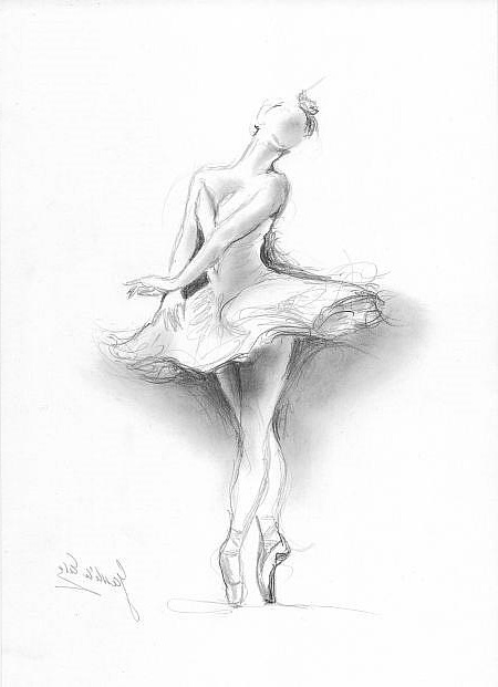 Dessin Ballerina Nouveau Image Ballerina by Ewa Kienko Gawlik From Drawing