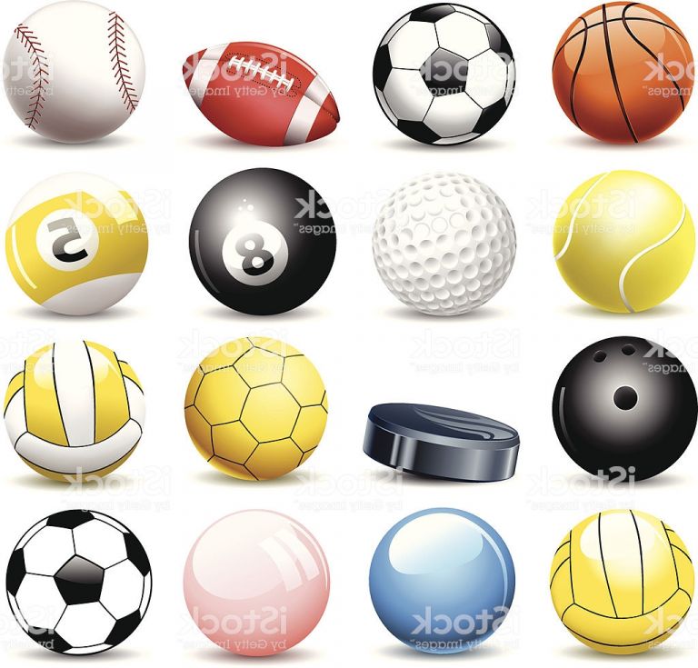 Dessin Ballon Sport Inspirant Stock Ballons De Sport – Cliparts