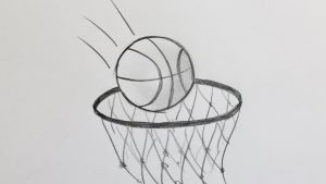 Dessin Basketball Beau Image Ment Dessiner Un Ballon De Basket