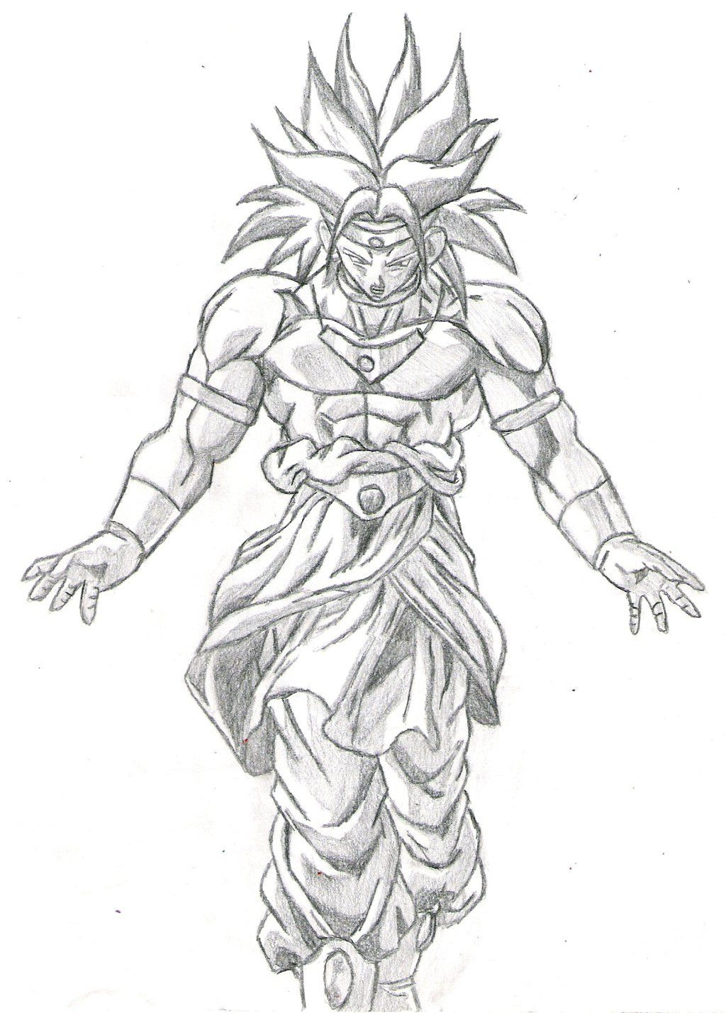 Dessin Broly Cool Photos Broly Drawings Dbz