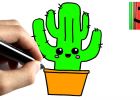 Dessin Cactus Kawaii Bestof Images Ment Dessiner Un Cactus Kawaii