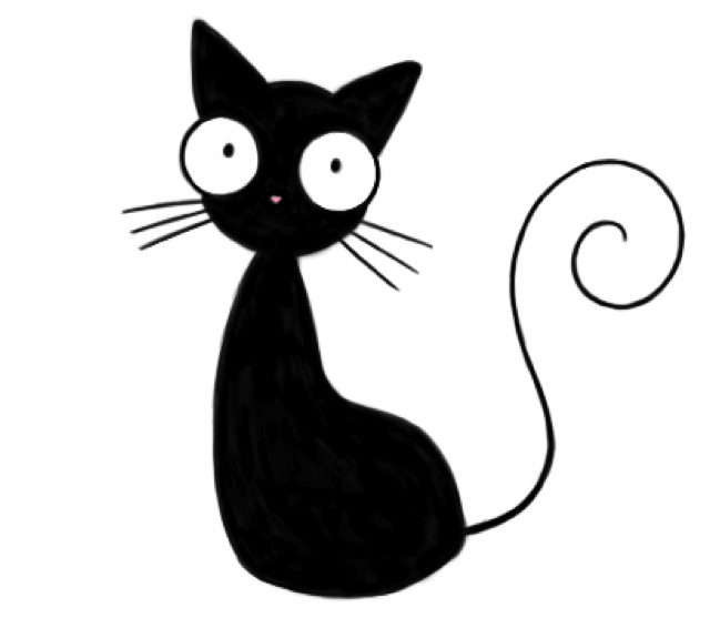 chat dessin couleur facile