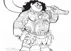 Dessin Coloriage Disney Nouveau Collection Coloriage Maui Du Disney Vaiana Dessin