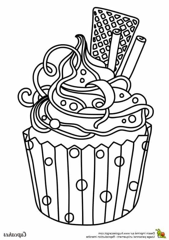 Dessin Cupcake Beau Stock 24 Best Cup Cakes Coloring Pages Images On Pinterest