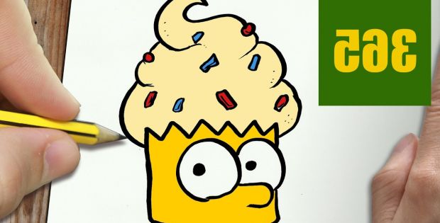  Dessin  Cupcake Facile  Cool Collection Ment Dessiner  Bart 