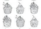Dessin Cupcake Facile Luxe Photos Coloriage Gateau Cupcake – Arts Culinaires Magiques