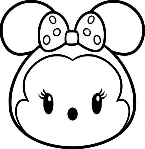 Dessin Cute Disney Nouveau Galerie Coloriage Tsum Tsum Minnie à Imprimer