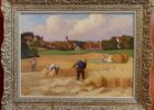 Dessin D'été Bestof Image Le Marché Biron Zingg Jules Emile Peinture Française