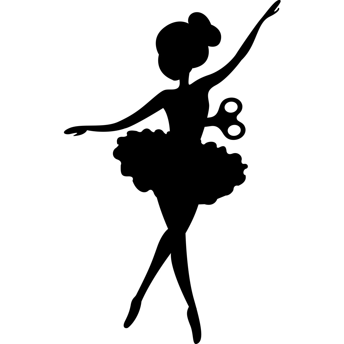 Dessin De Ballerine Luxe Galerie Sticker Danse Petite Ballerine – Stickers Stickers Musique