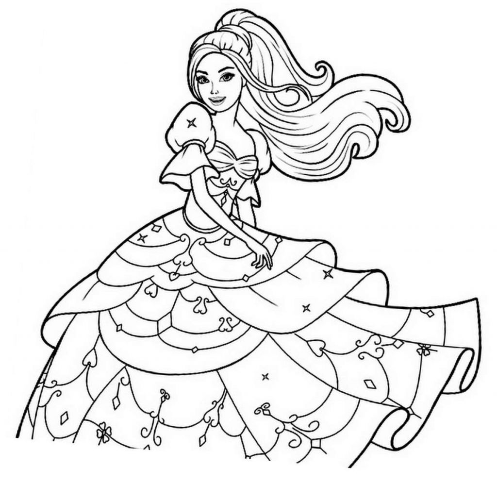 8 Inspirant De Dessin De Barbie à Imprimer Stock - Coloriage : Coloriage