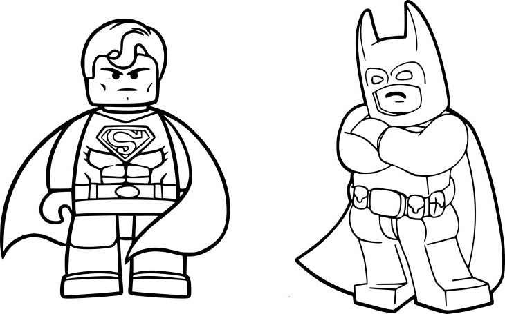 Dessin De Batman Inspirant Images Coloriage Batman Superman Lego à Imprimer