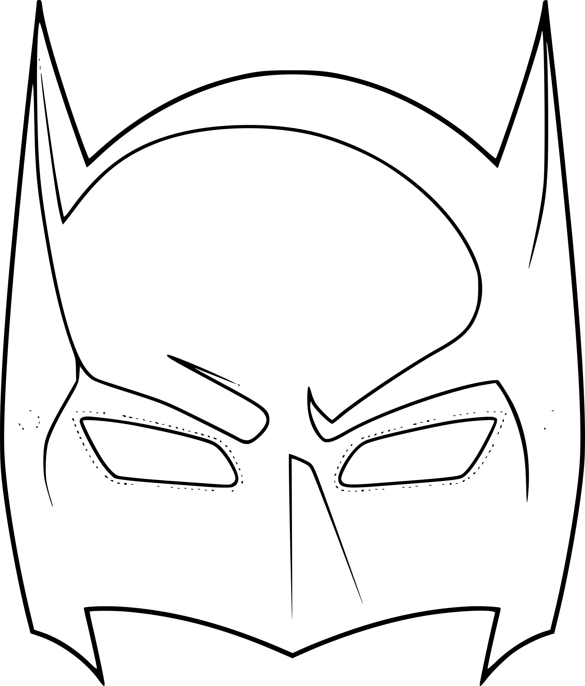 Dessin De Batman Nouveau Photos Coloriage Masque Batman à Imprimer