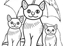 Dessin De Bébé Chat Nouveau Photos Coloriage Les Chats Sous