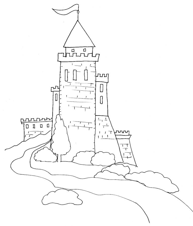 Dessin De Chateau Facile Beau Images 28 Dessins De Coloriage Chateau