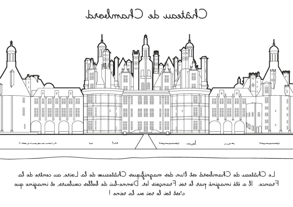 Dessin De Chateau Facile Luxe Photographie Coloriage à Imprimer Château