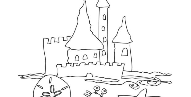 Dessin De Chateau Facile Nouveau Collection Coloriage