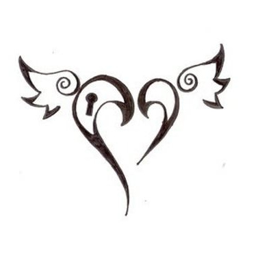 Dessin De Coeur D&amp;#039;amour Avec Des Ailes Impressionnant Images Les 25 Meilleures Idées De La Catégorie Tatouages D Ailes