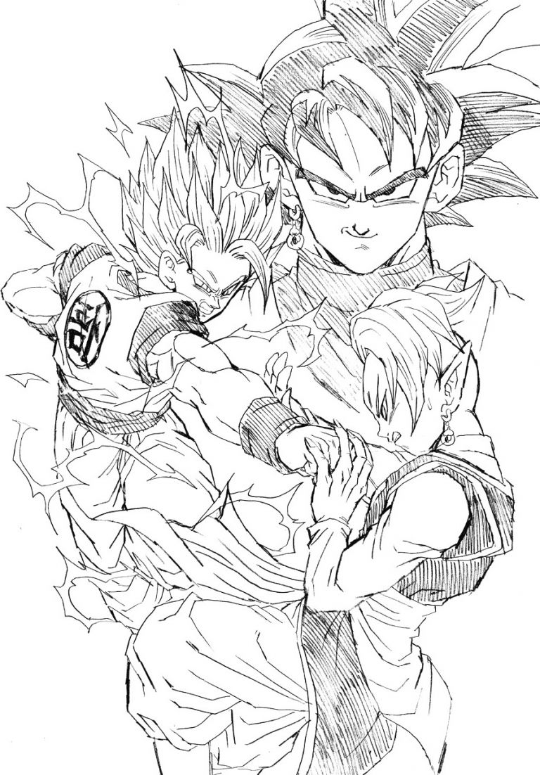 Dessin De Dbz Bestof Collection Facile Dragon Ball Broly Super Sayian