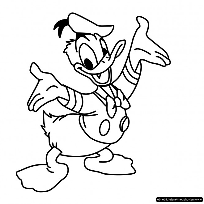Dessin De Donald Luxe Image Coloriage Donald Duck Dessin Gratuit à Imprimer