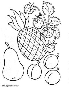 Dessin De Fruit Élégant Photos Coloriage Fruit 119 Jecolorie