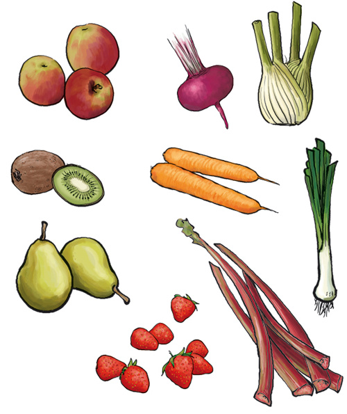 Dessin De Fruits Et Légumes Cool Stock Trackbacks