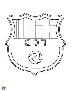 Dessin De Logo De Foot Inspirant Photographie Coloriage Fc Barcelone La Petite Tranche