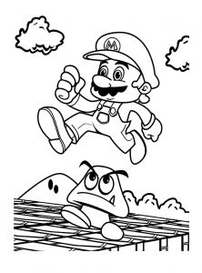 Dessin De Mario Bros Cool Stock Coloriage Mario Bros Les Beaux Dessins De Dessin Animé à