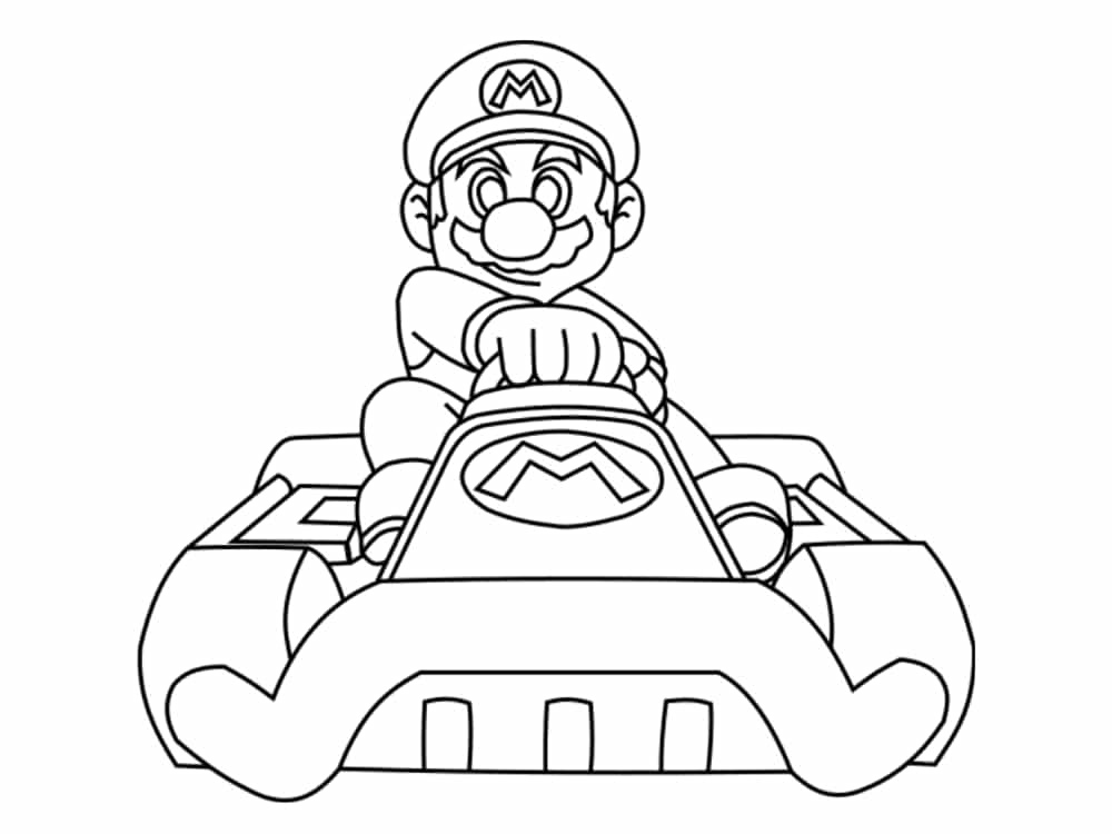 Dessin De Mario Kart Bestof Photos Coloriage Mario à Imprimer Des Dessins Gratuits Du Jeu Vidéo