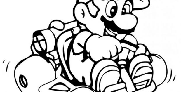 Dessin De Mario Kart Cool Photos Coloriage Mario Kart En