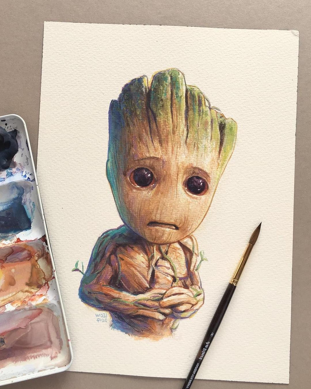 Dessin De Marvel Unique Image Baby Groot by Leow Drawing Class