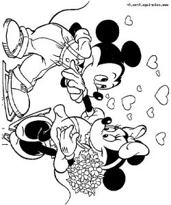 Dessin De Minnie Et Mickey Élégant Galerie 20 Dessins De Coloriage Mickey Et Minnie En Ligne à Imprimer