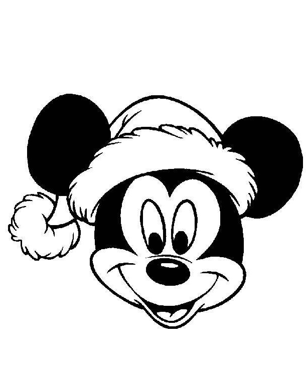 Dessin De Noel Disney à Imprimer Beau Photographie Coloriage Mickey Portant Le Bonnet De Noel Dessin Gratuit