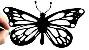 Dessin De Papillon à Imprimer Impressionnant Collection Ment Dessiner Un Papillon